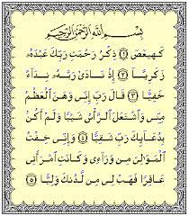 Surat ini dimulai dengan huruf fonetis sebagaimana beberapa surat lain. Surah Maryam Wikipedia Bahasa Indonesia Ensiklopedia Bebas
