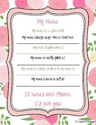 Present your grandma & grandpa with personalized grandparents day gifts created just for them. Grandparents Day Gifts Worksheets Teaching Resources Tpt