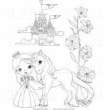 Hard color by number pages for adults. Princess Unicorn Coloring Pages Luxury Coloring Coloring Princess And Castle Pages Extraordinary Poni