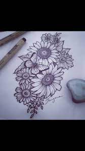 Weniger Der Schmetterling Less Schmetterlinge Sunflowertattoosleeve Tatowierungshulse Blog Inspirational Tattoos Sunflower Tattoo Sleeve Tattoos