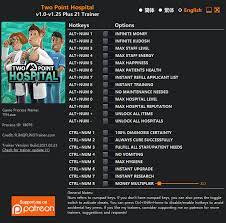 That it is the only way to unlock some new items for your hospital. Two Point Hospital Trainer Fling Trainer Pc Game Cheats And Mods