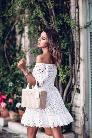 Little White Eyelet Vivaluxury Beauty Dress White Dress Summer Fashion