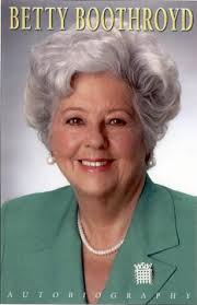 Betty Boothroyd: The Autobiography