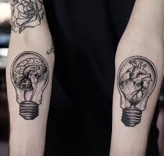 Bear tattoos girly tattoos body art tattoos tatoos tribal cross tattoos tribal tattoos for women heart tattoo designs tribal tattoo designs tattoos with kids names. 13 Heart Vs Brain Ideas Heart Vs Brain Brain Brain Tattoo