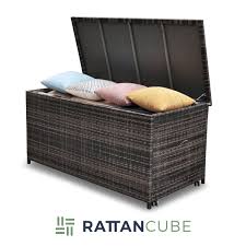 Best waterproof outdoor storage reviews. Garden Storage Box Rattan Cube