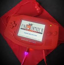 All red GBA charging for an evening of gaming : rGameboy