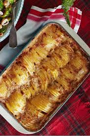 Hasselback Potato Gratin Is The Side Dish All Your Holiday Parties Need Recipe Potato Gratin Recipe Hasselback Potatoes Recipes