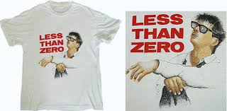 Vintage Less Than Zero T Shirt Robert Downey Jr T Shirt T Shirts For Women Movie T Shirts