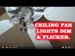 How to troubleshoot a bad fluorescent 1 how to fix flickering track lighting. How To Fix Blinking Ceiling Fan Lights Kichler Fan Youtube