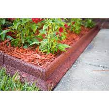 It installs easily with no digging, providing the look of a custom stone or concrete border coupled with the flexibility of rubber. Ecoborder 24 Ft No Dig Landscape Edging Black Walmart Com Landscape Edging No Dig Landscape Edging Front Yard Landscaping Design