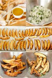 Multiple potatoes might add to the oven time, but the size of the potatoes is most likely the key determining factor. Oven Baked Potato Wedges Video Natashaskitchen Com