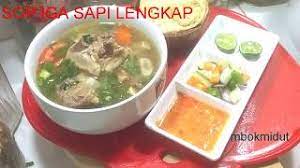 Maybe you would like to learn more about one of these? Sop Iga Sapi Lengkap Dengan Sambel Dan Acar Youtube