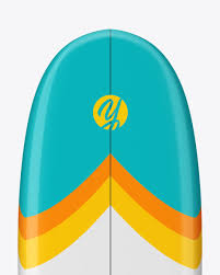 Stories by freepik free editable illustrations. Classic Surfboard Mini Simmons Glossy Mockup Front View In Packaging Mockups On Yellow Images Object Mockups