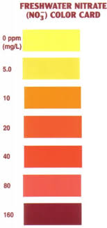 veracious aquarium pharmaceuticals nitrate test color chart