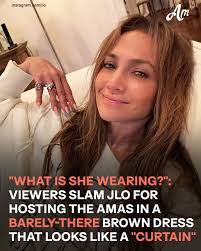 Jlo's bold AMAs dress sparks mixed reactions