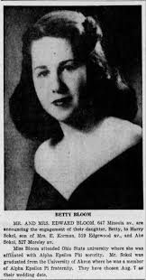 Betty Bloom and Harry Sokol Engagement