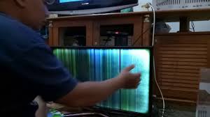 Cara memperbaiki tv led sharp aquos bergaris. Led Changhong 32 Gambar Bergaris Youtube
