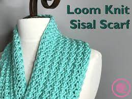 Home » fashion » scarves. Loom Knit Sisal Scarf Goodknit Kisses