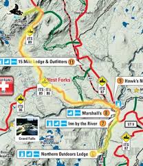 We will show you on the map at check in where the trail takes off. Maine Snowmobile Trail Map Jimapco Induced Info
