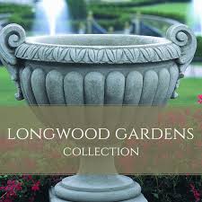 Gazed ceramic pottery, fiber cement, cast stone. Outdoor Accents Collections Kinsey Garden Decor