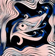 Trance,goa, hypnotic, the third dimension. Abstract Eye Trippy Third Eye Wall Painting Painting By Aryan Garg Saatchi Art