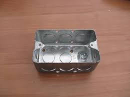 Certain metal raceways, such as the familiar electrical metallic tubing (emt) that fastens to couplings and fittings by means of set screws (or conversely, the trunk slammers' old trick of folding back the bare ground wire so that it touches the inside of the romex connector as the cable enters the box is. Rectangular Metal Enclosure Electrical Box Metal Outlet Box Utility Box Conduit Box Junction Box Soc Zhejiang Topele Enterprise Co Ltd