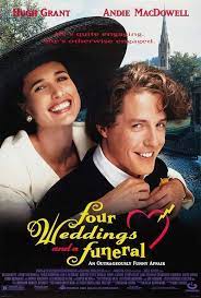 Four Weddings And A Funeral Wedding Movies Romantic Movies Film Movie
