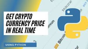 Here are two example sources: Get The Price Of Cryptocurrencies In Real Time Using Python Youtube