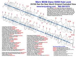 Qu56015 Warn Hub Decal Set