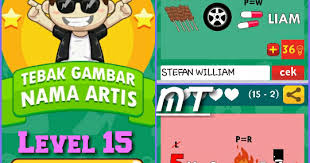 Game tebak gambar android merupakan game android populer yang bergenre edukasi yang mengasah otak kita untuk mendapatkan jawaban dari hasil tebak gambar tersebut. Jawaban Tebak Gambar Nama Artis Level 15 Serbagratis95