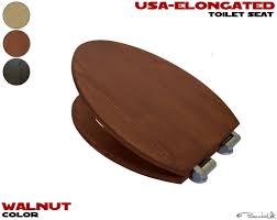 Usa Elongated Wooden Toilet Seat 3 Colors To Choose Wooden Etsy Wooden Toilet Seats Rustic Toilet Seats Rustic Toilets