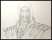 Maybe you would like to learn more about one of these? How To Draw Mortal Kombat Video Game Characters Drawing Tutorials Cartoons How To Draw Mortal Kombat Illustrations Lessons