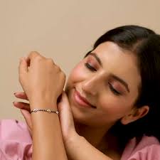 Shop Binoli Diamond Mangalsutra Bracelet Online