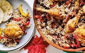 Each south american country has its own traditional foods and deserts, many of them following antique recipes which are traditional from their indigenous people. South American Spiced Chicken Beans And Rice With Avocado And Pickled Chillies Recipe