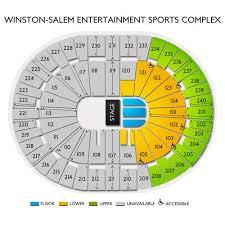 Lawrence Joel Veterans Memorial Coliseum 2019 Seating Chart