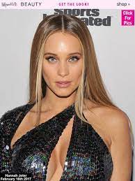 How To Get Highlights While Pregnant Copy Hannah Jeter S Exact Look Hannah Jeter Hannah Davis Jeter Hannah Davis Sports Illustrated
