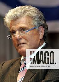 Albert Meyer während einer Feier zum israelischen Unabhängigkeitstag in