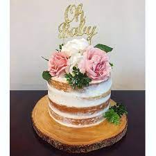 24 Top Rustic Baby Shower Ideas Guide Walmartbytes Rustic Baby Shower Cake Shower Cakes Gold Baby Shower Cake