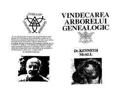 Pdf Vindecarea Arborelui Genealogic Andreea Postu Academia Edu