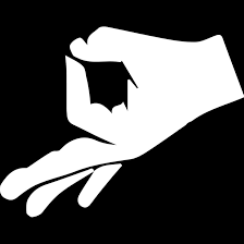 Amazon.com - Decal Stickers of Symbol Gotcha Hand (White) (Set of 2) Luxury  Weatherproof Vinyl Decal Stickers for Laptop Desktop Smartphone Car Dirt  Bike Wall Room Mason Jar Bathtub Door - ANDstic077626WH