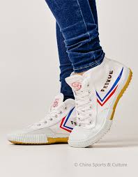 High Top Feiyue Shoes White