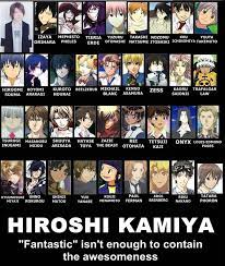 Anime Kage Animekages On Twitter Hiroshi Kamiya Anime Kage Voice Actor