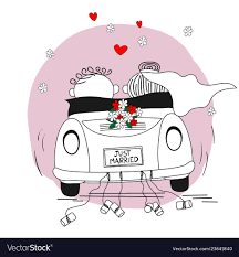 Entdecke rezepte, einrichtungsideen, stilinterpretationen und andere ideen zum ausprobieren. Malvorlagen Auto Just Married Malvorlagen