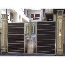Stainless steel design gate house. 304 Grade Stainless Steel Main Gate At Rs 1050 Square Feet Ss Gate Ss Safety Gate Designer Stainless Steel Gate Stainless Steel Safety Gate à¤¸ à¤Ÿ à¤¨à¤² à¤¸ à¤¸ à¤Ÿ à¤² à¤— à¤Ÿ Sameer Steel Design Noida Id 14582527555