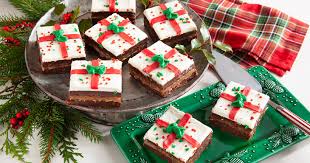 Are you ready for the christmas present? Christmas Present Brownies O H Danish Bakery Of Racine Wisconsin