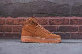 Nike, clarks, barbour, anne klein, michael kors Buy Nike Air Force 1 Brown Suede Up To 33 Discounts