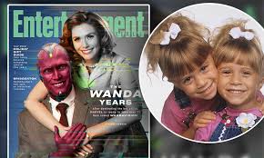 Elizabeth Olsen Compares Shooting Marvel Sitcom Wandavision To Her Sisters Making Full House Daily Mail Online