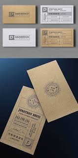 Kraft Paper Business Card Bundle Business Card Mock Up Classy Business Cards Free Business Card Mockup