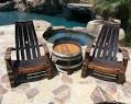 Shop Wine Barrel Adirondack Chair Products on Houzz