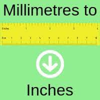 Convert Mm To Inches Calculator Convert Inches To Mm